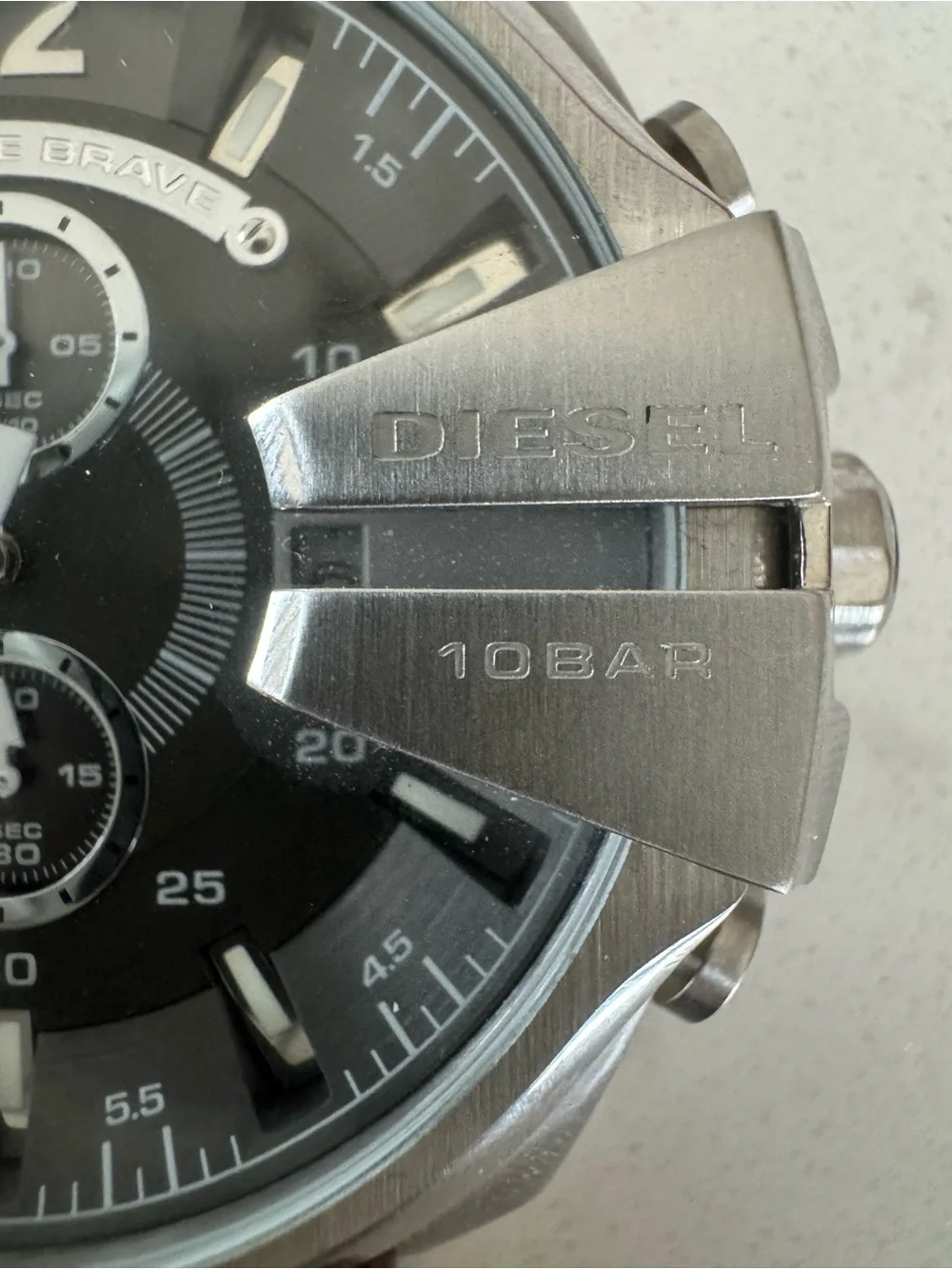 Authentic Diesel Mega Chief chronograph watch, model DZ4290